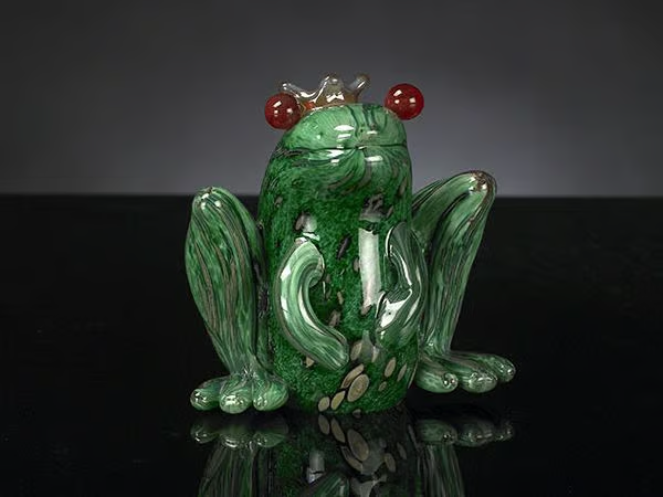 PRINCE FROG - Glass decorative object _ VGnewtrend