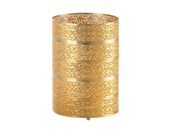 MARBELLA - Brass bathroom waste bin _ VILLARI