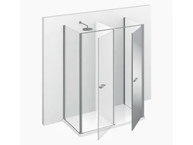 TWIN T15 - Shower cabin with storage container _ VISMARAVETRO