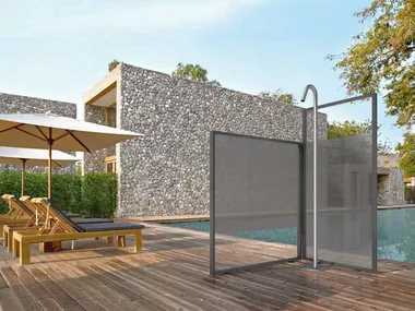 UNICA - Aluminium outdoor shower _ VISMARAVETRO