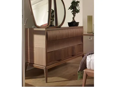 CONTEMPORARY LIVING - Wooden chest of drawers _ VOLPI