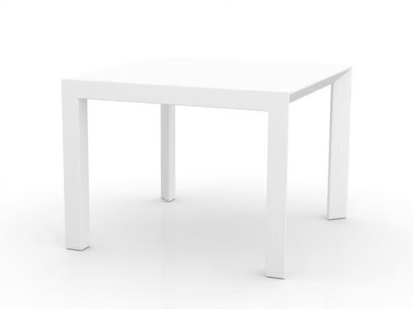 FRAME - Square polyethylene garden table _ VONDOM