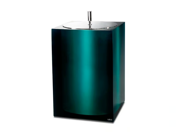 GLOSS - Resin bathroom waste bin _ Vallvé