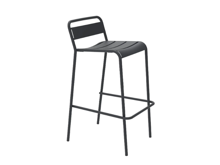 TWIST - Barstool with footrest _ Vermobil