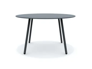 ROMA - Round metal garden table _ Vermobil