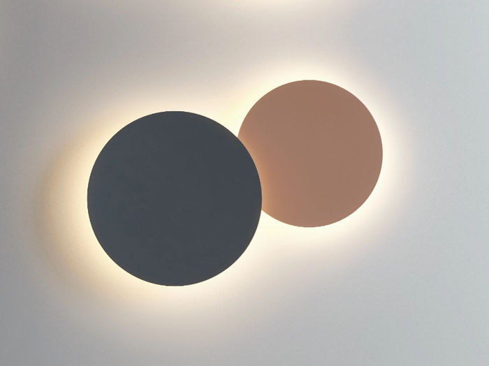 PUCK WALL ART DOUBLE - LED wall light _ Vibia