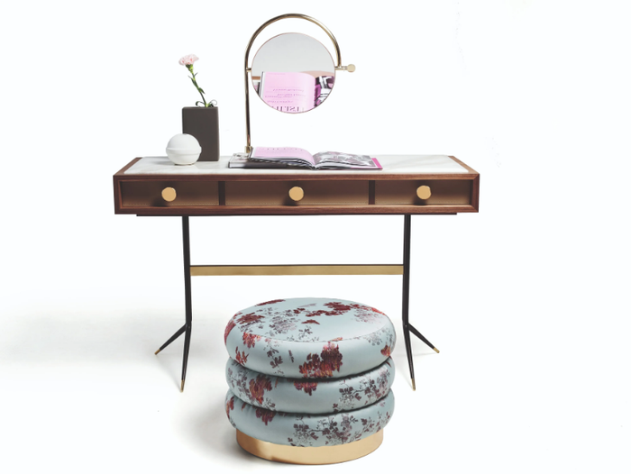 1500 SWING - Walnut dressing table _ Vibieffe