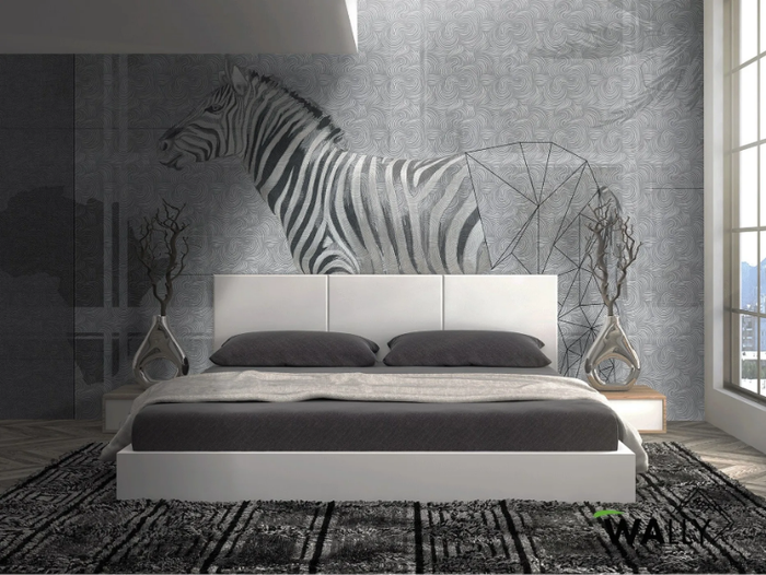 AFRICA - Motif fire retardant washable nonwoven wallpaper _ WALLYART