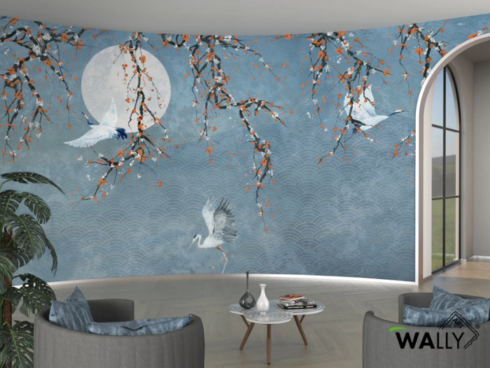 MIDORI - Japanese style wallpaper _ WALLYART