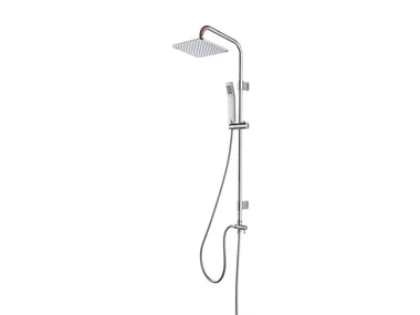 MALTA 2 - Wall-mounted shower panel with hand shower _ WEISS-STERN