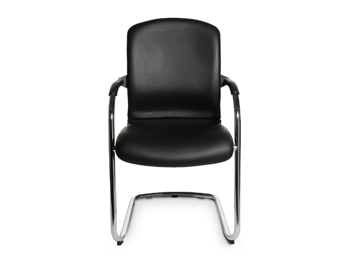 ALUMEDIC 60 - Cantilever chair with armrests _ Wagner