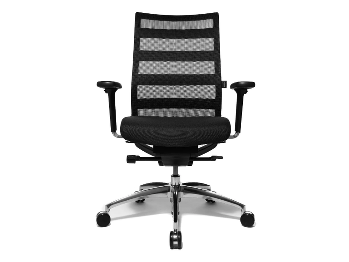 ERGOMEDIC 100-1 - Swivel office chair with 5-Spoke base _ Wagner