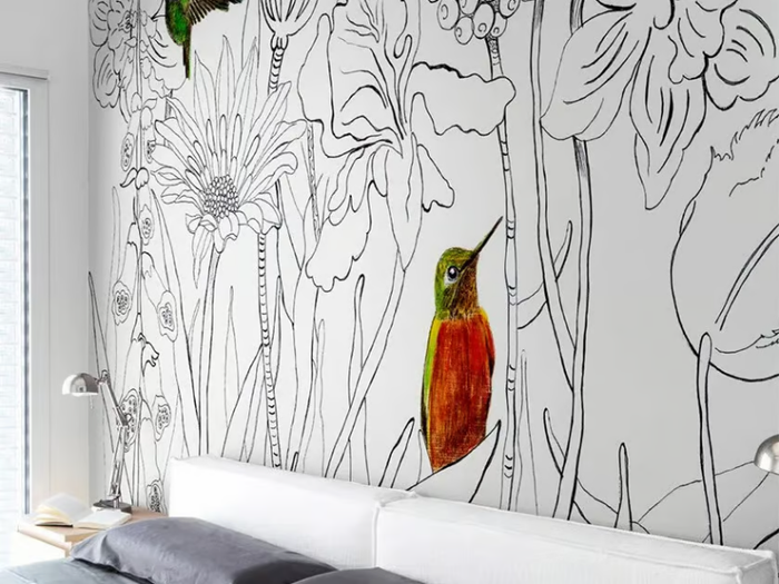 CHINOISERIE - Oriental wallpaper, eco-friendly, PVC free and washable _ WallPepper®/Group