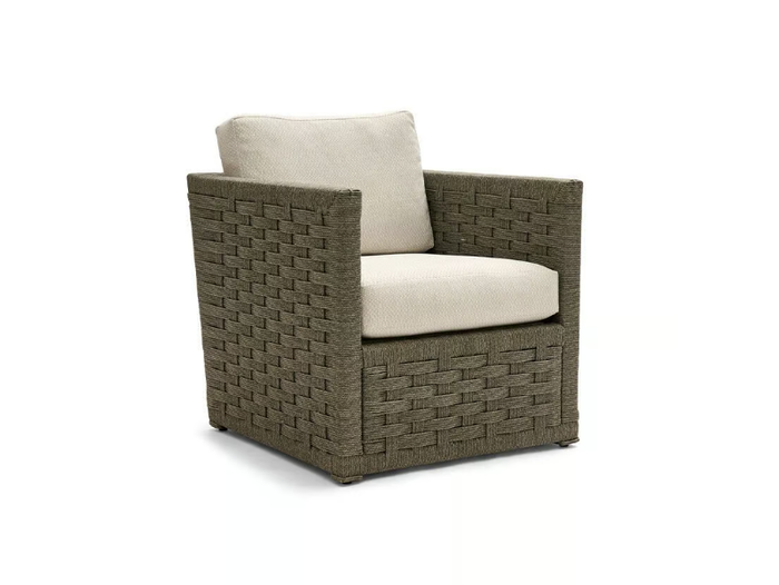 HOPKINS - Rope garden armchair with armrests _ Walters