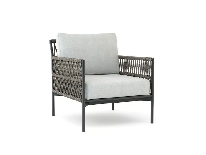 LONGSHORE - Aluminium easy chair with armrests _ Walters