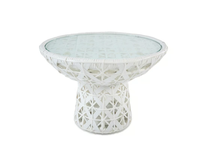 REVERIE - Round resin garden side table _ Walters