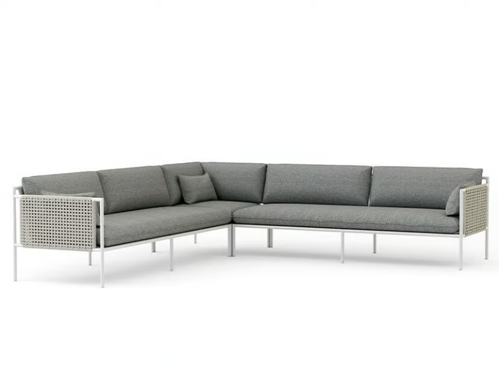 SUMMER - Sectional aluminium garden sofa _ Walters