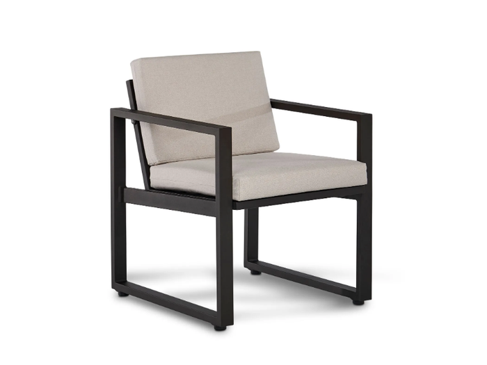 TIDAL - Sled base aluminium garden chair _ Walters