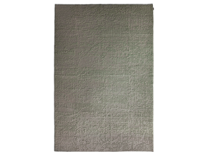 BRAILLE - Contemporary style handmade rug _ Warli