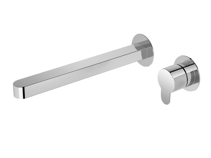 CLIP T9.16 - Wall-mounted chromed brass washbasin tap _ Waterevolution