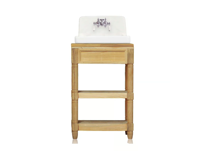 RICHLAND - Single floor-standing vanity unit with integrated washbasin _ WatermarkFixtures