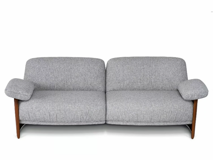 MARLOW - Leather or fabric sofa _ Wittmann