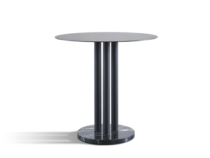 BATON - Round metal table _ Wittmann