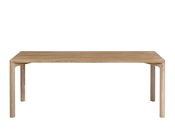 LAVADO - Rectangular solid wood dining table _ Woak