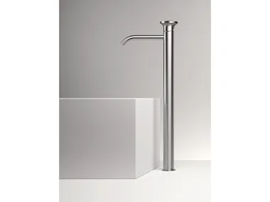 JKZ - High countertop steel washbasin mixer _ ZAZZERI