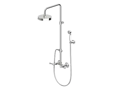 AGORÀ ZAL860 - Wall-mounted shower panel with hand shower _ ZUCCHETTI