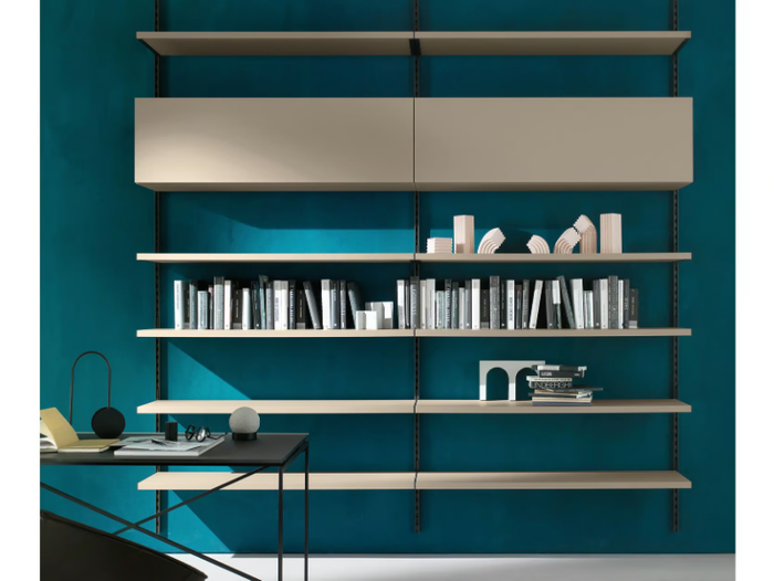 FLEXY EASY SM2006 - Wall-mounted sectional bookcase _ Zalf