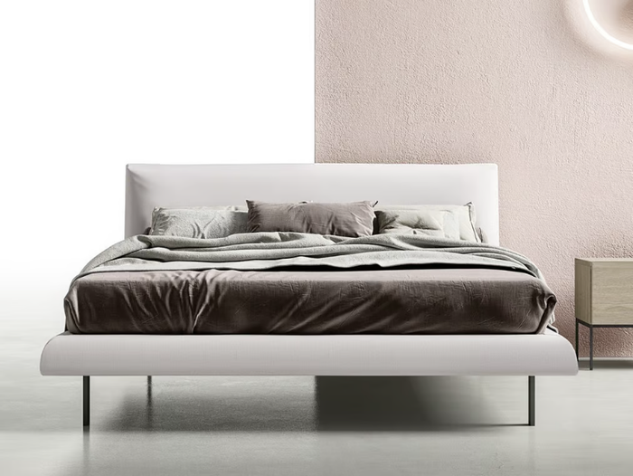 BLUNT - Upholstered double bed _ Zalf