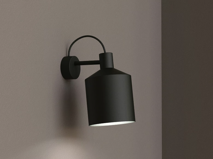 SILO - Painted aluminum wall lamp _ Zero