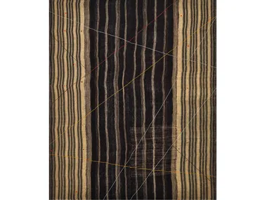 CAPRINO 2 - Rectangular striped wool rug _ Zollanvari