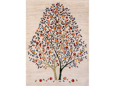 POMEGRANATE TREE OF LIFE 25 - Rectangular wool rug _ Zollanvari