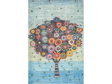 Tree of Hope & Joy - Rectangular wool rug _ Zollanvari