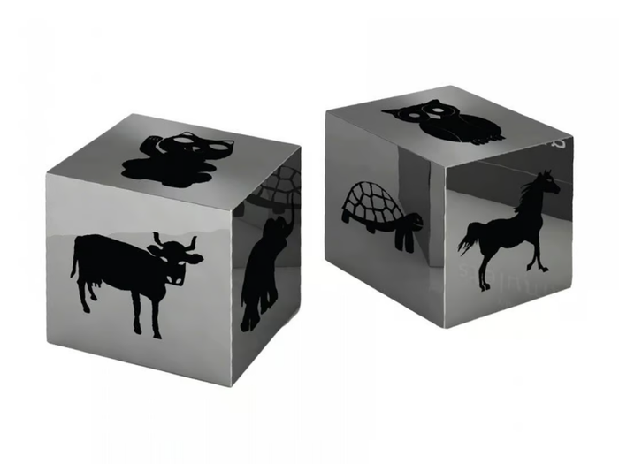 ANIMALI - Aluminium decorative object _ altreforme