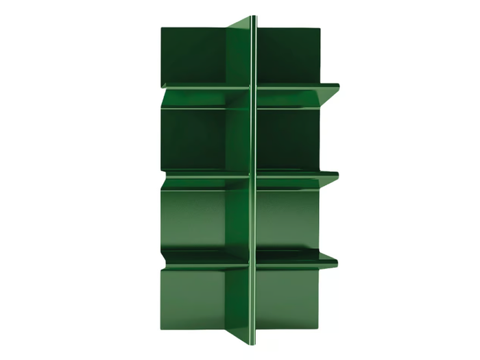 CIOCCOLATA - Open sectional aluminium bookcase _ altreforme