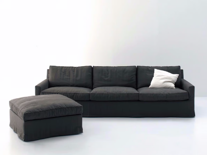 COUSY - 3 seater fabric sofa with removable cover _ arflex