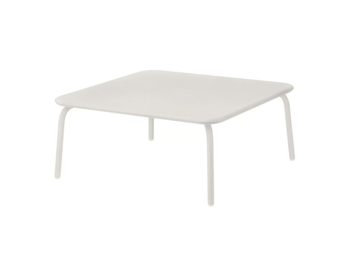 YUA - Square steel garden side table _ blomus