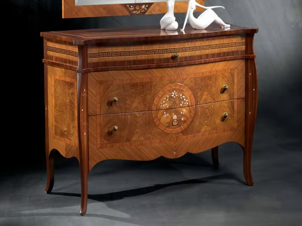 POIS - Classic style wooden chest of drawers _ carpanelli