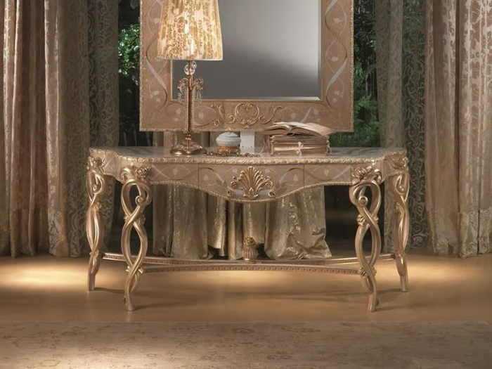 VANITY - Wooden console table with drawers _ carpanelli