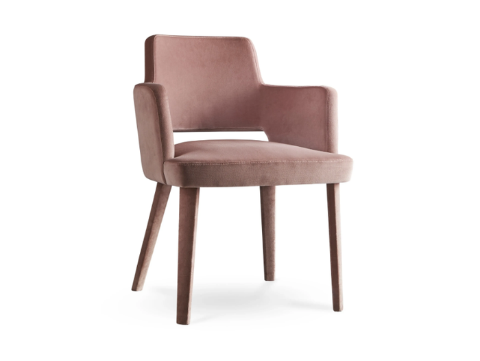 GRACE.P - Upholstered fabric chair with armrests _ colico