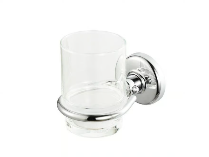 HOTEL - Wall-mounted glass toothbrush holder _ coram