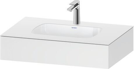 Qatego Built-in basin with console