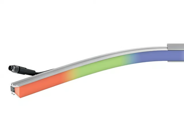 UNDERSCORE INOUT PIXEL TOP BEND - RGB linear lighting profile for LED modules _ iGuzzini