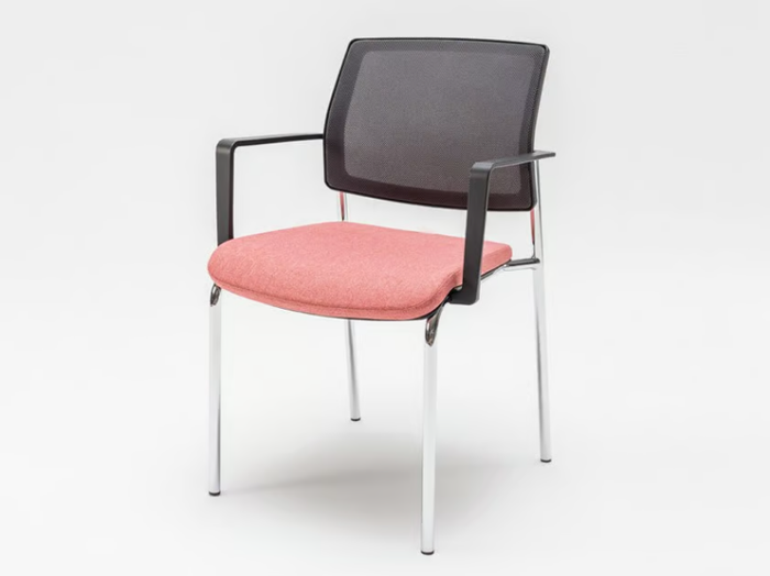 GAYA - Upholstered ergonomic chair with armrests _ mdd