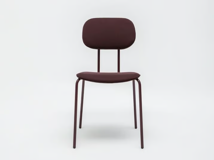 NEW SCHOOL - Fabric chair with integrated cushion _ mdd