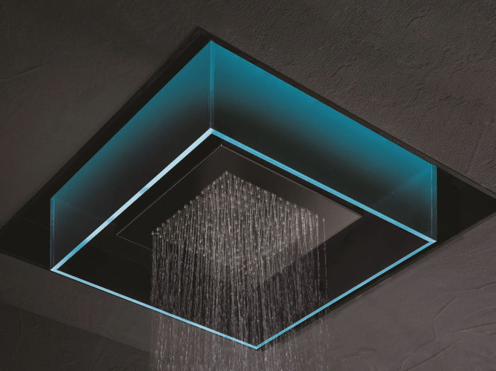 AQUALITE - LED built-in overhead shower with chromotherapy _ newform