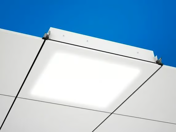 Ecophon Square 43™ LED - LED recessed Lamp for false ceiling _ saint-gobain